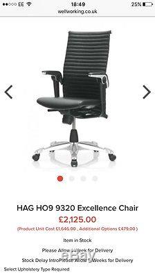 Hag Leather Office Chair
