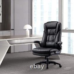Hbada Ergonomic Executive Office Chair, High-Back PU Leather Swivel Desk Chair