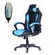 Heated Massage Office Chair Gaming & Computer Recliner Swivel Mc09 Blue