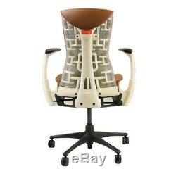Herman Miller Embody Task Chair Recovered New Tan Leather