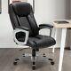 High Back Executive Office Chair Adjustable Pu Leather Swivel Computer Chair