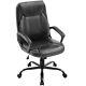 High Back Executive Office Chair Pu Leather Upholstered Chair Computer Chair