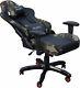 High Back Swivel Racing Gaming Recliner With Footrest Office Computer Chair