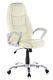 Hjh Office Lido Cream Faux Leather Executive/office Chair