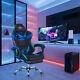 Home Office Chair Gaming Recliner Swivel Executive Pc Computer Chairs Rgb Led