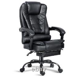 Home Office Chair Recliner Swivel Adjustable Computer Desk Chair with Footrest