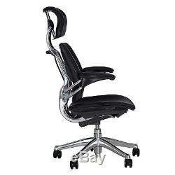 Humanscale FREEDOM Leather Executive Office Chair with Headrest -NEW RRP £999