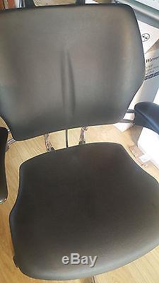 Humanscale FREEDOM Leather Executive Office Chair with Headrest -NEW RRP £999