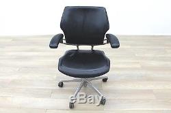 Humanscale Freedom Black Leather Executive Office Task Chair