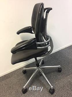 Humanscale Freedom Chair Black LeatherGood Condition office/home AWARD Winner