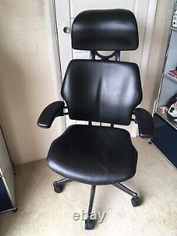 Humanscale Freedom Ergonomic Leather Office Chair With Headrest- London Delivery