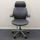Humanscale Freedom Headrest Office Chair, Grey Leather Showroom Model