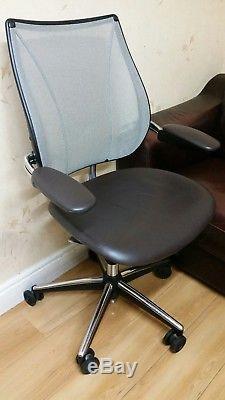 Humanscale Liberty leather office task chair