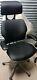 Humanscale Freedom Chrome Chairs High Back Newly Reupholstered Black Leather