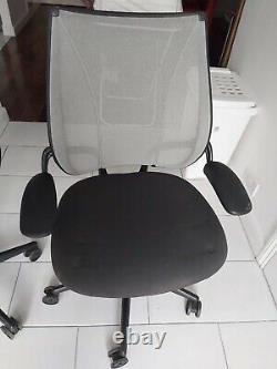 Humanscale liberty leather office chair
