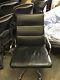 Icf Black Leather 219 Eames Office Swivel Chair
