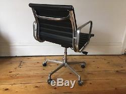 ICF Eames EA117 Swivel Office Desk Chair Leather Made in Italy