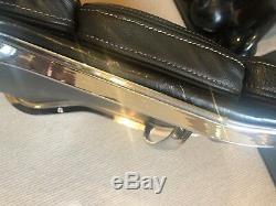 ICF Eames EA217 pad chair Black Italian Premium leather Genuine. BARGAIN £395