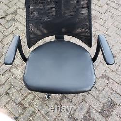Ikea Jarvfjallet Leather Office Gaming Chair w Armrests adjust Seat, Lumbar Head
