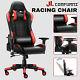 Jl Comfurni Executive Leather Computer Office Chair Gaming Desk Swivel Recliner