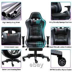JL Comfurni Executive Racing Gaming Home Office Chair Swivel Computer Desk Chair