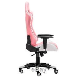 JL Comfurni Home Gaming Racing Office Chair Swivel Recliner Computer Desk Chair