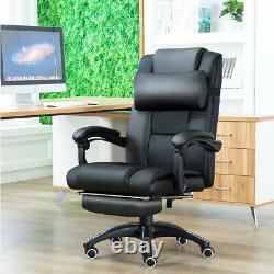 JL Comfurni Leather Gaming Chair Recliner Office Home Computer Desk Chair Swivel
