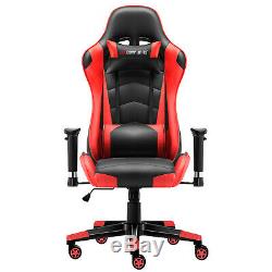 JL Comfurni Luxury Gaming Computer Home Office Chair Swivel Adjustable Recliner