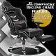 Jl Comfurni Racing Gaming Office Chair Footrest Swivel Lift Recliner Large Size