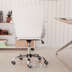 JL Comfurni Racing Home Office Chair Adjustable Rocking Swivel Computer Chair