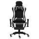 Jl Footrest Gaming Chair Office Executive Recliner Racing Adjustable Fx Leather