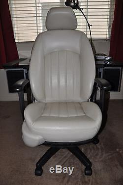 Jaguar X-Type Power Leather Car Seat Executive Manager Office Gaming Race Chair