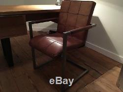 John Lewis Calia Classico Leather Office/Dining Chair Like brand new RRP £379