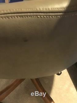 John Lewis Leather Office Chair