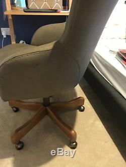 John Lewis Leather Office Chair