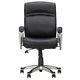 John Lewis Morgan Leather Office Chair, Black Rrp £289