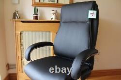 John Lewis & Partners Ratio Faux Leather Office Chair (Immaculate Condition)