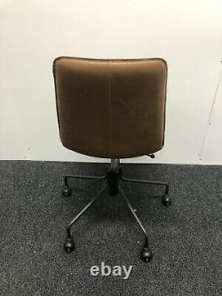 John Lewis West Elm Slope Leather Office Chair RRP £499