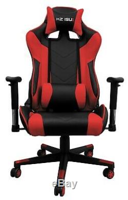 KZ ISU Executive Racing Chair Gaming Office Adjustable Recliner Leather Swivel