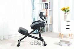Kneeling Chair, Orthopaedic Stool Posture Frame PU Leather-87172