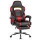 Langria High Back Racing Style Faux Leather Executive Computer Gaming Office Cha