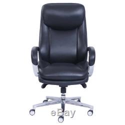 La-Z-Boy Black Leather Executive Comfortable Office Chair Ergonomic Features