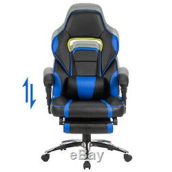 Langria Gaming Office Chair Executive Support Swivel Faux Leather Computer Adjus