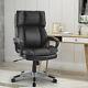 Large Computer Desk Chair Executive Office Chair Swivel Adjustable High Black Uk