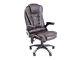 Leather Chair Brown Reclining Office Chair (with Massage & Heat)