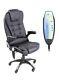 Leather Executive Gaming Computer Desk Office Swivel Reclining Massage Chair