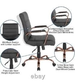 Leather Executive Swivel Office Chair
