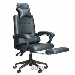 Leather Gaming Racing Chair Home Office Recliner Swivel Lift Computer Desk Chair