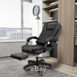 Leather Massage Computer Chair Office Gaming Chair Swivel 360 Recliner Sofa UK