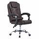 Leather Office Chair Computer Gaming Executive Recliner Swivel Luxury Massage Uk